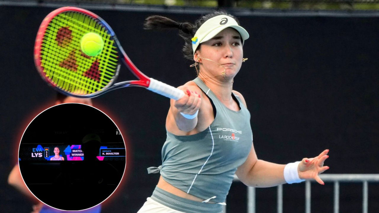 (Video) Chaos at the Japan Open as Eva Lys Delivers her Post-Match Interview in Total Darkness Following an Unexpected Power Outage
