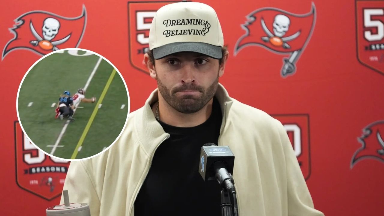 Baker Mayfield Calls out Extremely Poor Officiating During Bucs’ Loss to Lions