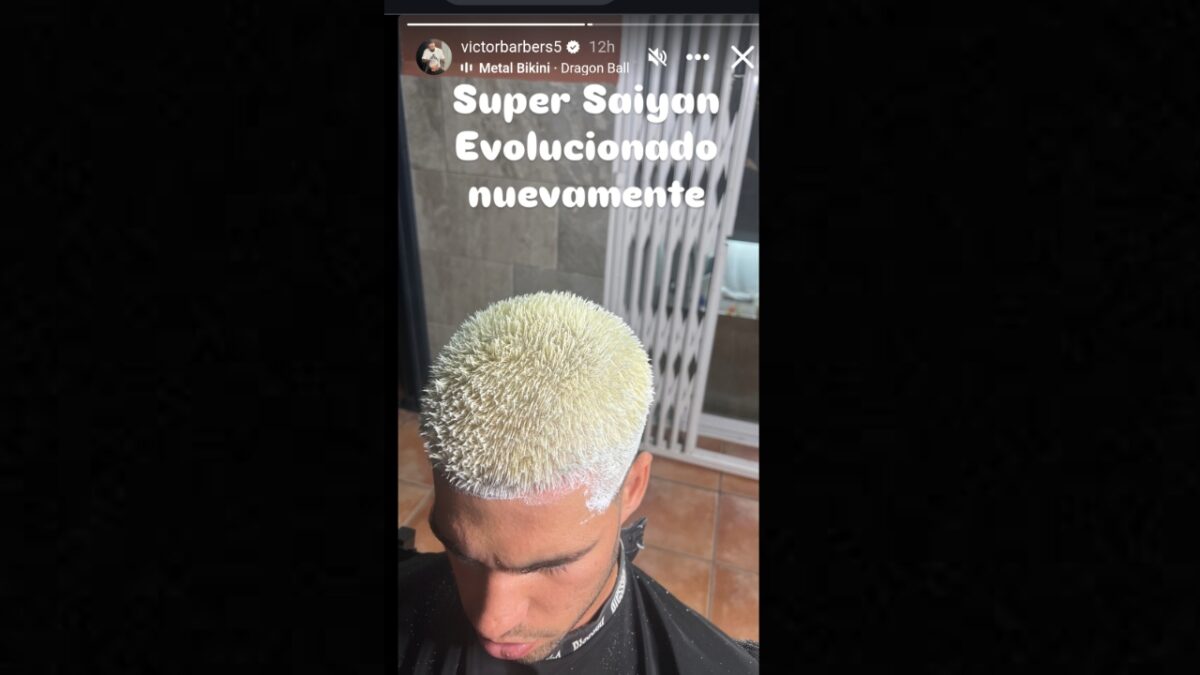 Carlos Alcaraz Shocks Fans with Bold Hairstyle Month After Dramatic Blonde Makeover 2 Victor Martinez's Instagram story
