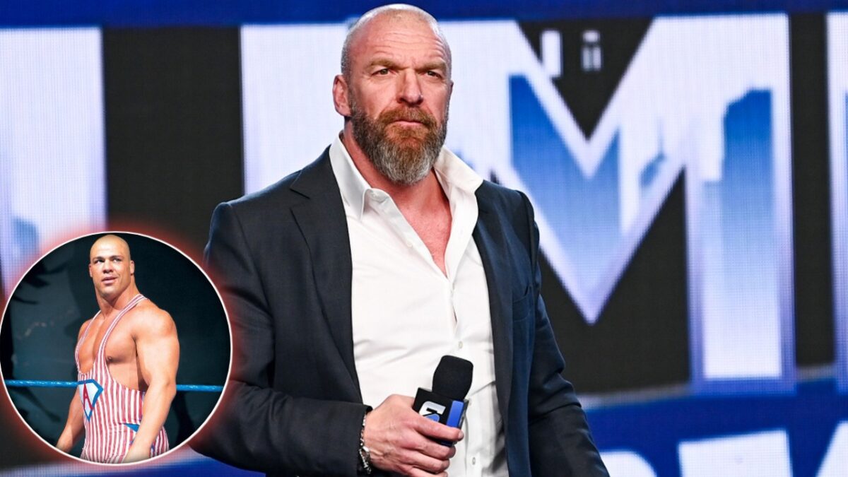 Kurt Angle Drops a Bombshell by Rating His TNA Run Better Than His Tenure in WWE 1 Kurt Angle and Triple H
