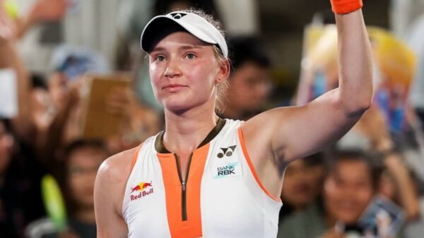 Elena Rybakina (via X/The Tennis Letter)