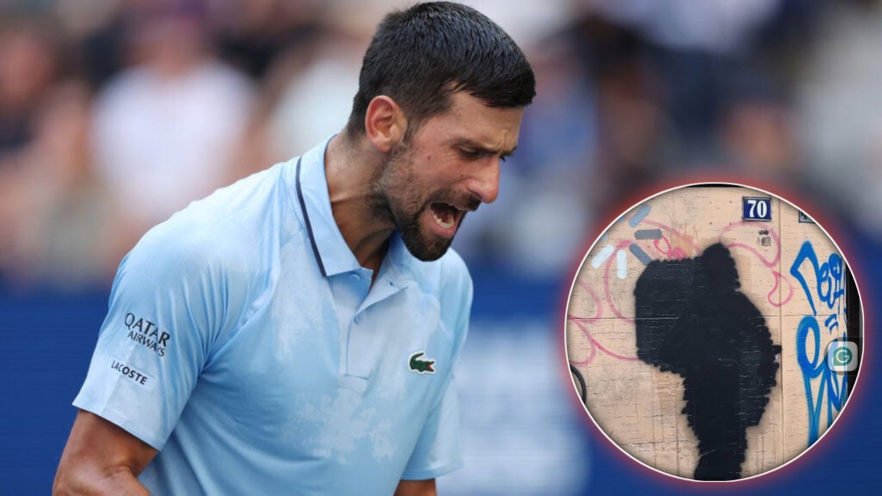 Novak Djokovic’s Mural Vandalized in Belgrade Amid Ongoing Tension with the Serbian Government