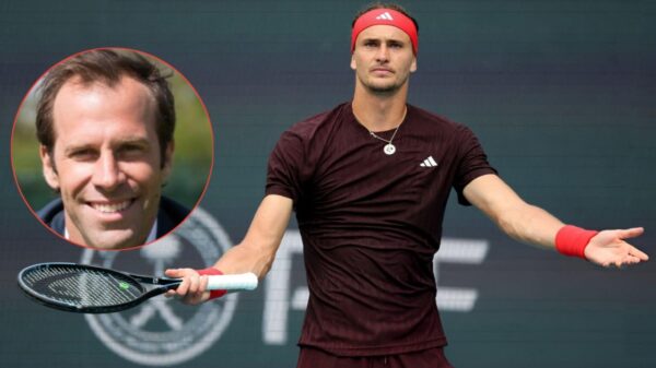 Greg Rusedski and Alexander Zverev