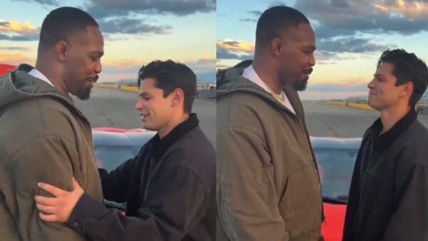 Jon Jones meets Ryan Garcia