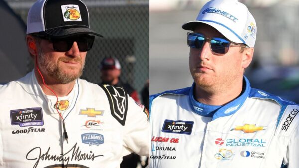 Dale Earnhardt Jr. and Austin Hill