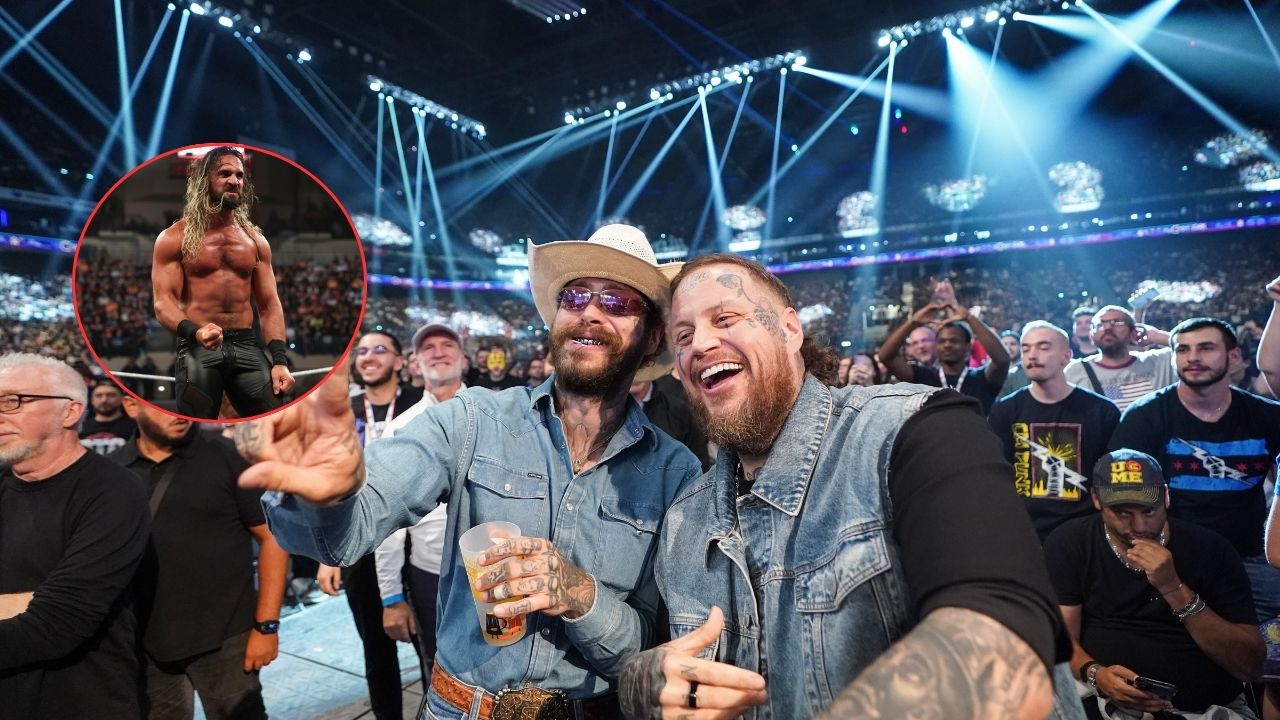 Jelly Roll Claims Post Malone Was Offended by Seth Rollins Talking Trash to Him at Clash in Paris