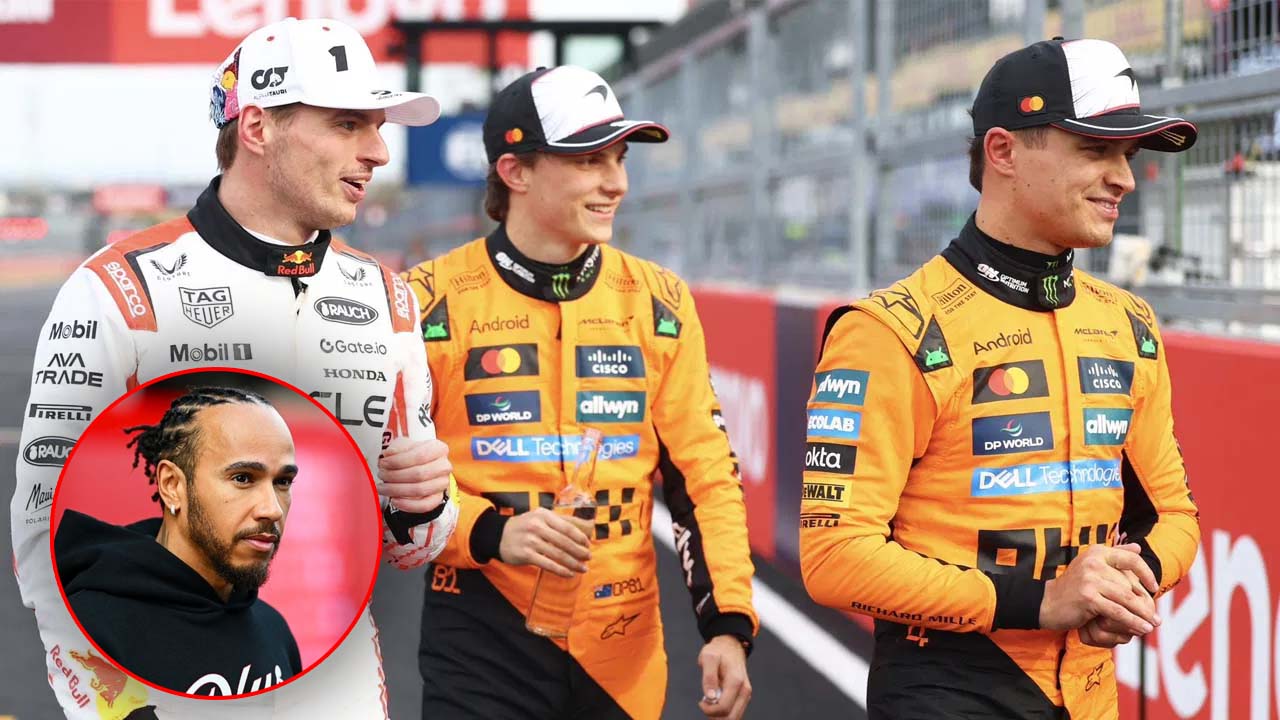 Lewis Hamilton Urges Oscar Piastri to Be “Cut Throat” to Defeat Max Verstappen and Lando Norris