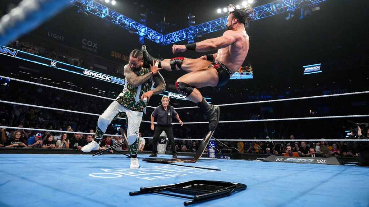 Drew McIntyre Gets His Revenge on Cody Rhodes After Chaotic Main Event on SmackDown 1 Jimmy Uso lost to Drew McIntyre
