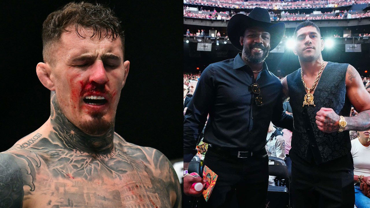 Alex Pereira and Jon Jones Agree to ‘Make Heavyweight Division Great Again’ After UFC 321 Eye Poke Disaster