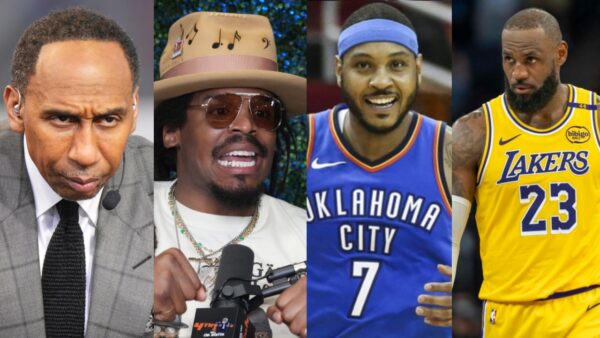 Cam Newton Keeps It Real About Carmelo Anthony Hosting Stephen A. Smith Amid LeBron “Betrayal” Claims