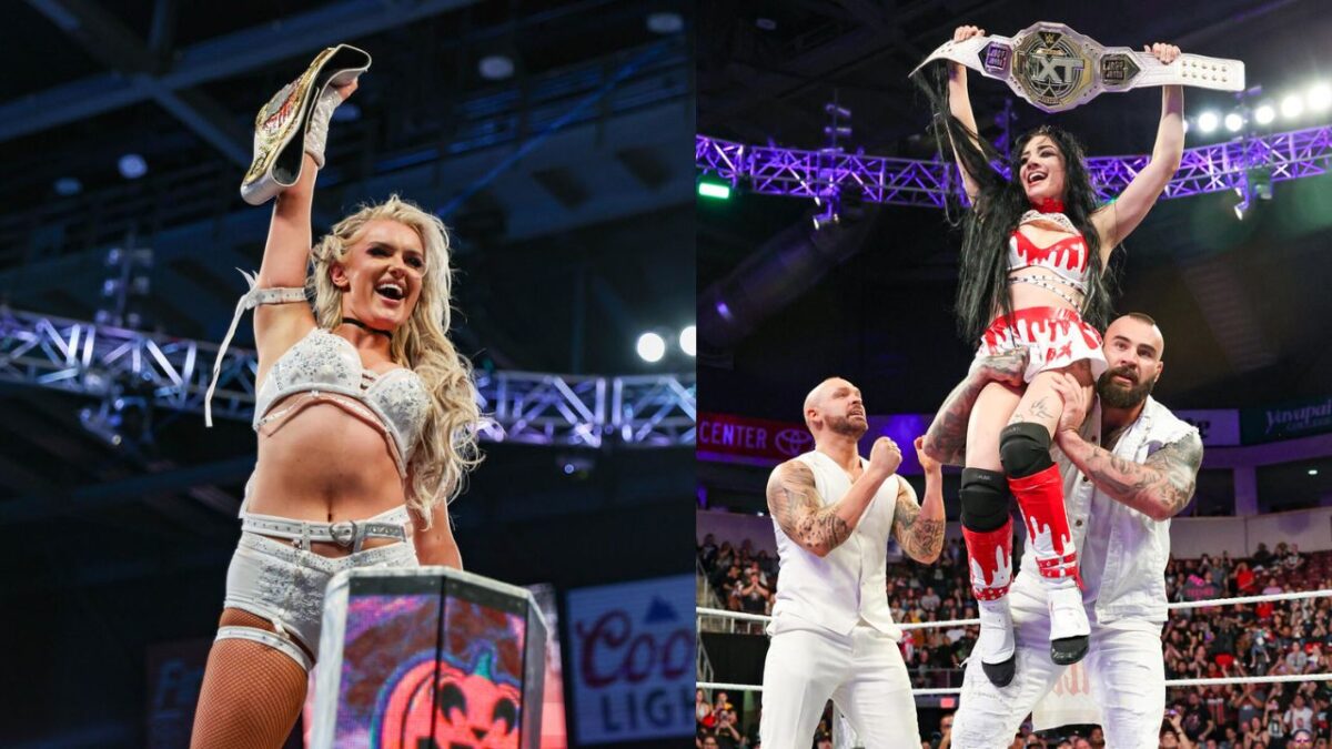 Blake Monroe and Tatum Paxley became new champions at NXT Halloween Havoc