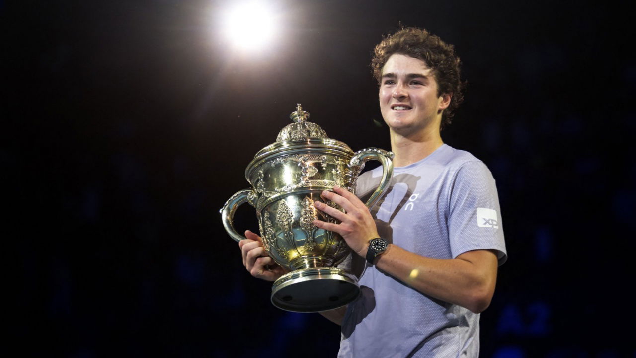 Joao Fonseca Makes ‘Shave My Head’ Joke After Winning Swiss Indoors: “I Am Not Gonna Be with Hair”