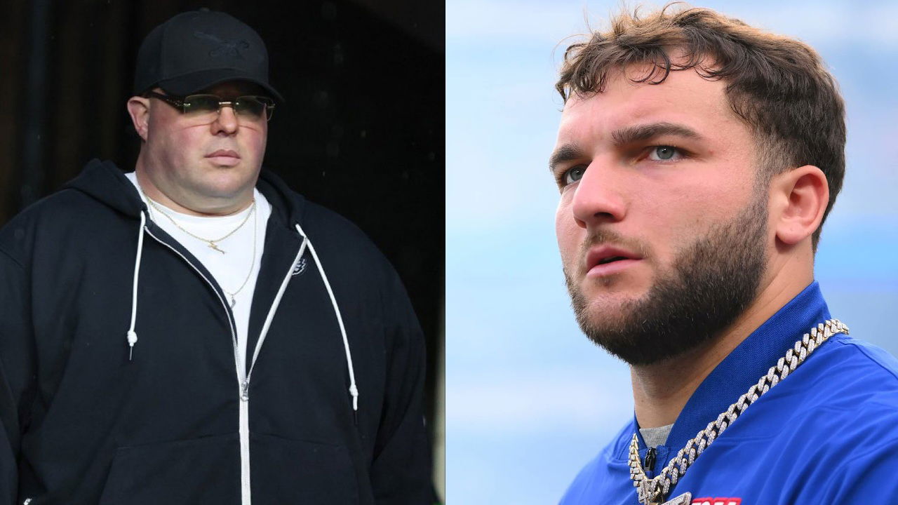 Eagles’ Big Dom Visited Cam Skattebo with Philly Cheesesteaks After Surgery to Repair Horrific Ankle Injury