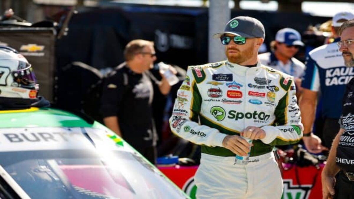 Denny Hamlin Declares NASCAR Might Suspend Sam Mayer Over Wild Martinsville Antics 1 Jeb Burton