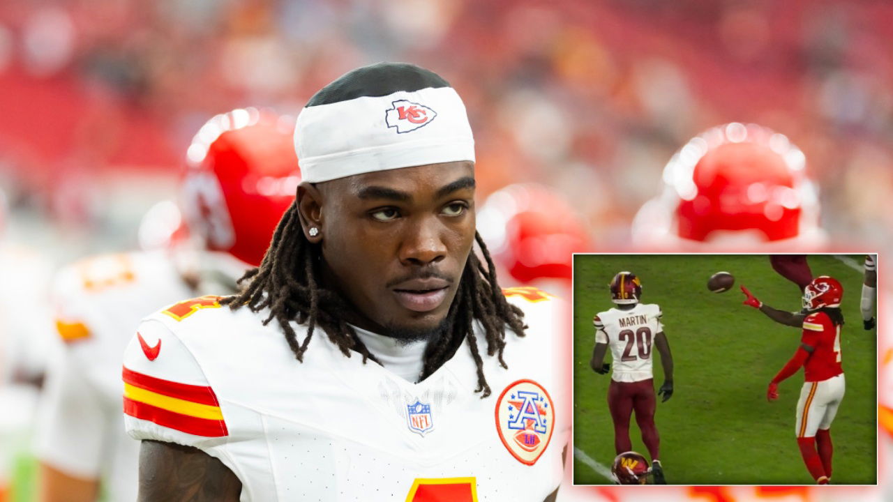 (Video) Rashee Rice Bizarrely Gets Penalized for Trying to Throw the Ball Back to Referee During Commanders Game