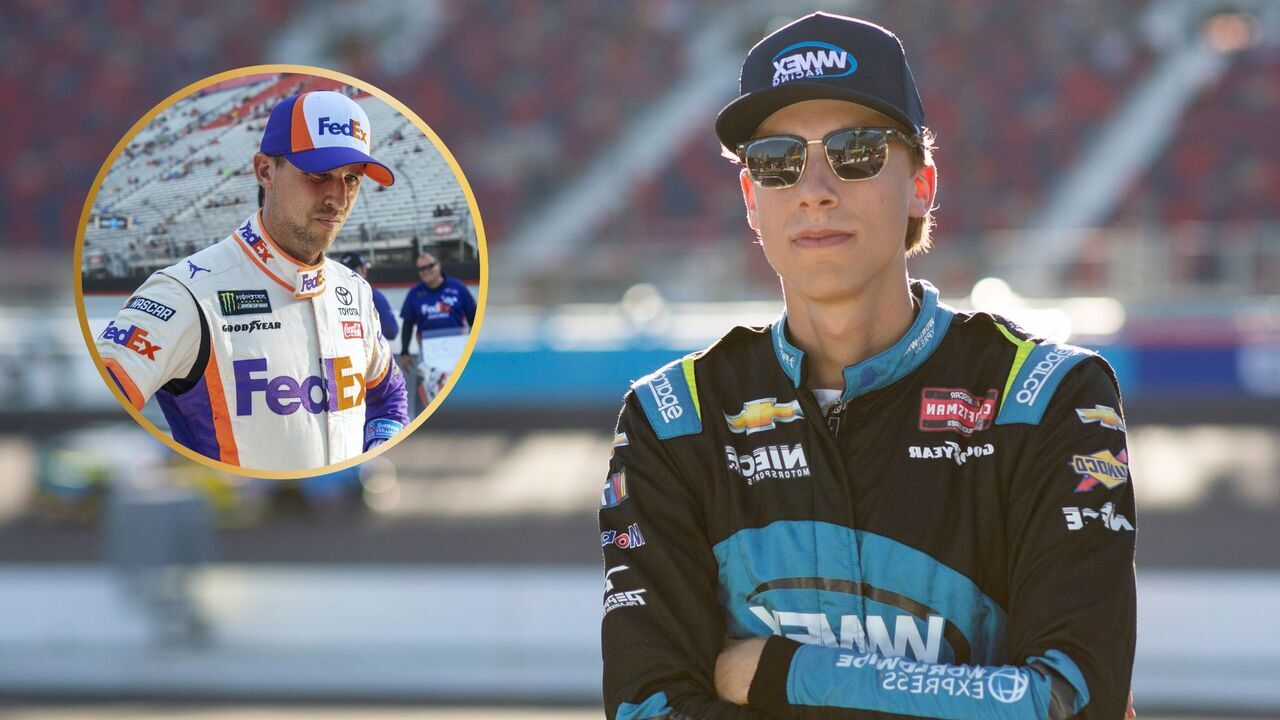 Denny Hamlin Takes a Dig at Carson Hocevar for ‘Driving Like a D’ at Martinsville