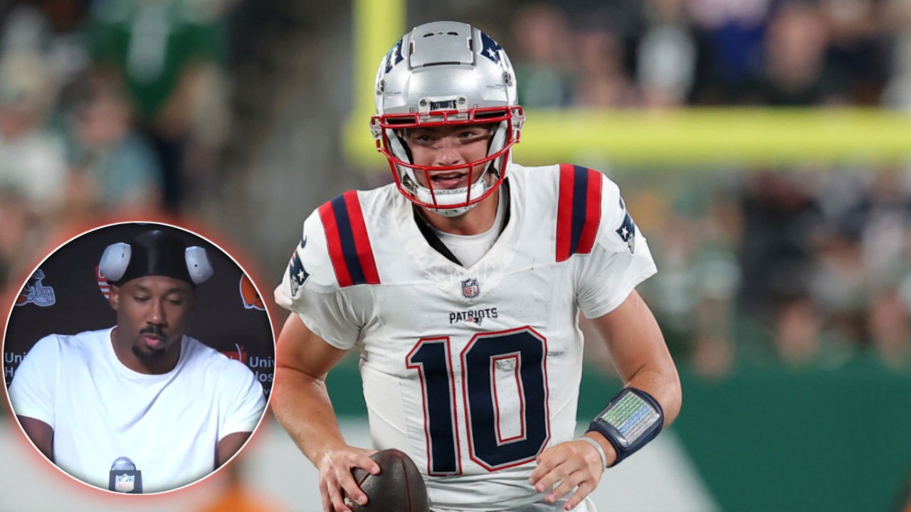 Browns’ Myles Garrett Shows Respect for Patriots QB Drake Maye’s Rapid Development