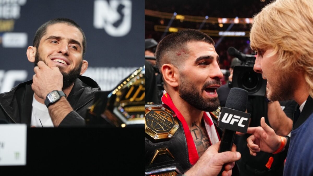 Islam Makhachev Shuts Down Talks of Jealousy in Relationship With Khabib Nurmagomedov 1 Islam Makhachev speaks on Ilia Topuria vs. Paddy Pimblett