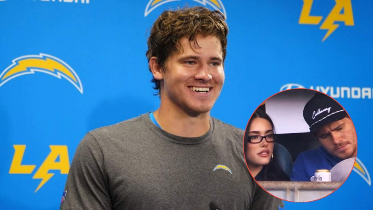 (Video) Justin Herbert Takes Girlfriend Madison Beer out to Watch Dodgers World Series Game After Lakers Date Night