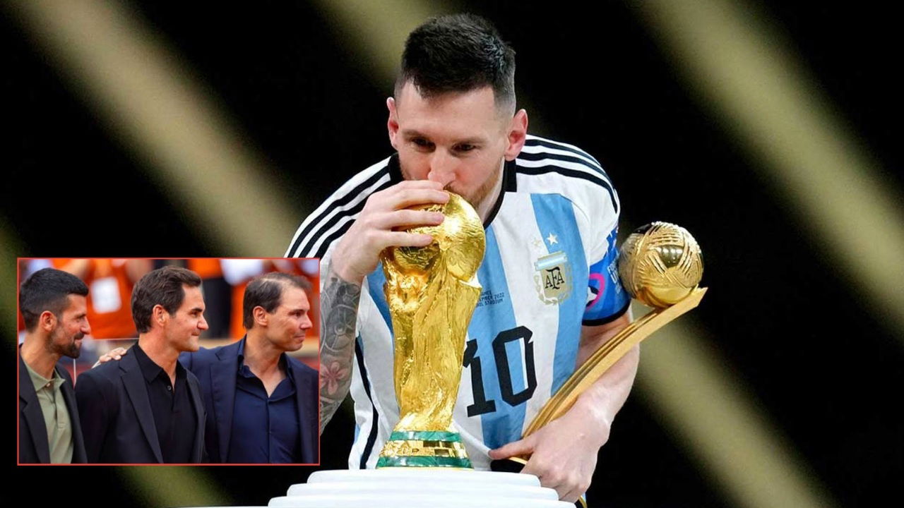 Lionel Messi Reveals Admiration for Roger Federer, Rafael Nadal and Novak Djokovic for their ‘Fantastic’ Impact on the Game