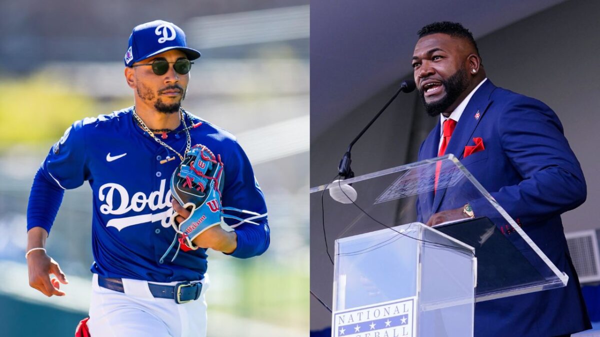 "I've Just Been Terrible," Mookie Betts Doesn't Mince Words Regarding His Slump After Game 5 Loss 1 Mookie Betts and David Ortiz