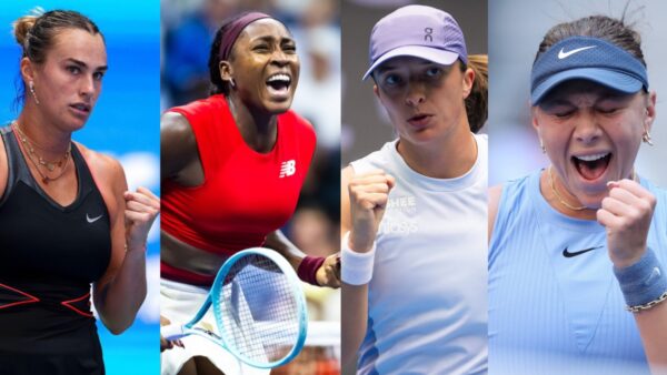 Aryna Sabalenka, Coco Gauff, Iga Swiatek, Amanda Anisimova