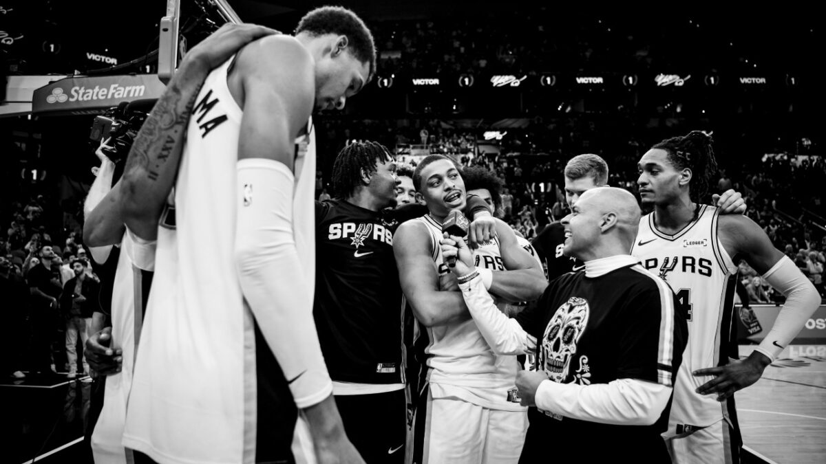 Victor Wembanyama Has Surreal Response to Getting Dunked On: "None Of Us Are Going To Live to This Day" 1 Spurs have won their opening 5 games