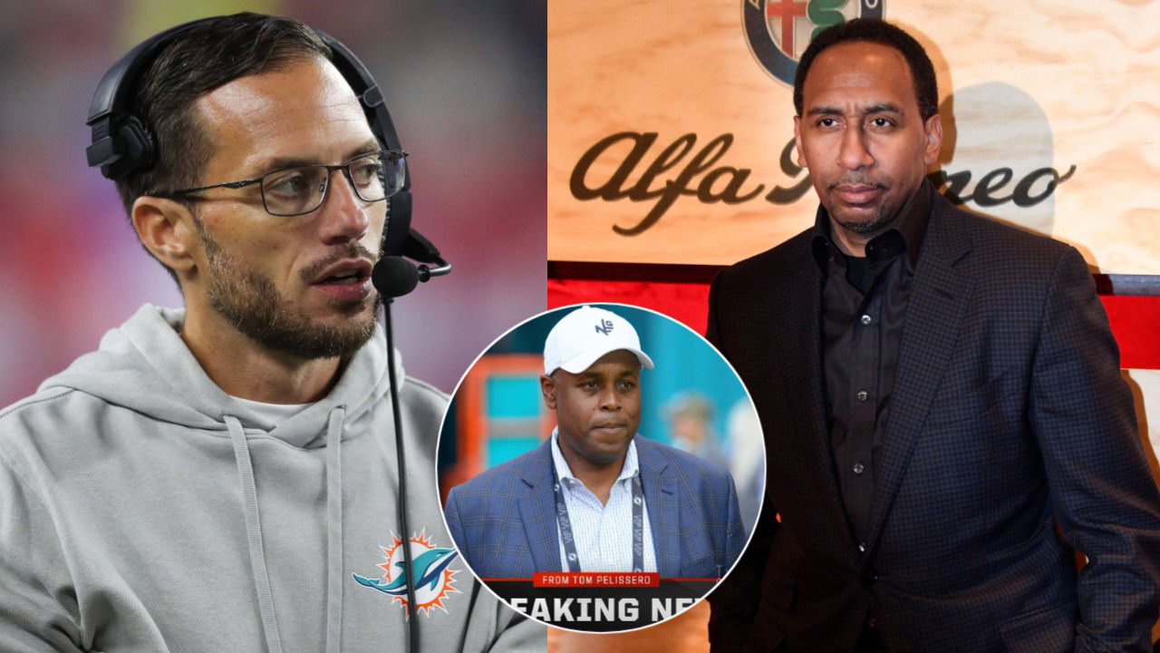 Stephen A. Smith Crying Racism After Dolphins Fire Black GM Instead of Mike McDaniel Has Fans in Disbelief – “Mike is Half Black LOL”