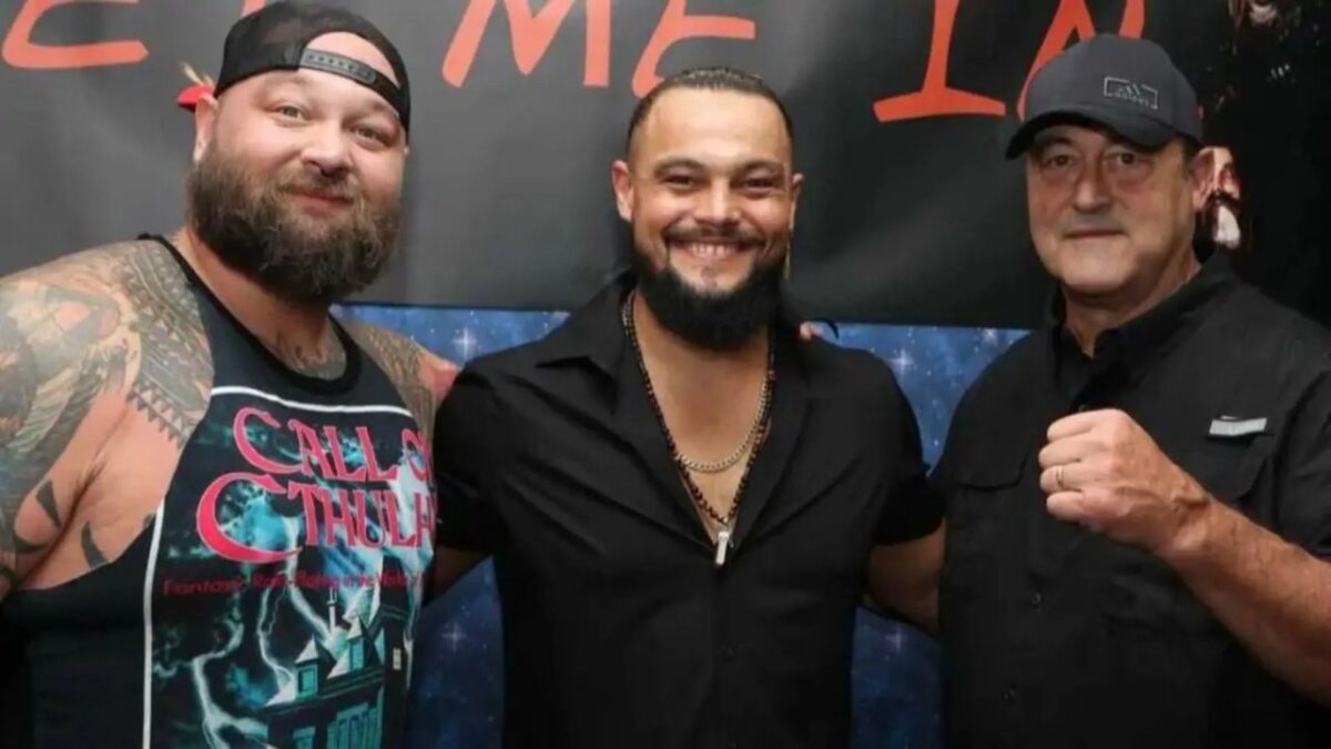 Bray Wyatt with Bo Dallas and Mike Rotunda