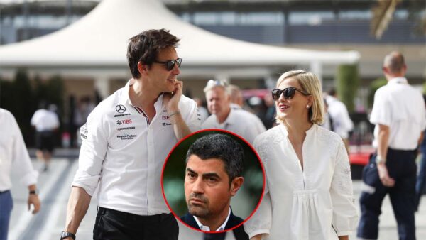 Toto Wolff and Susie Wolff (via Motorsport), Michael Masi (via F1)