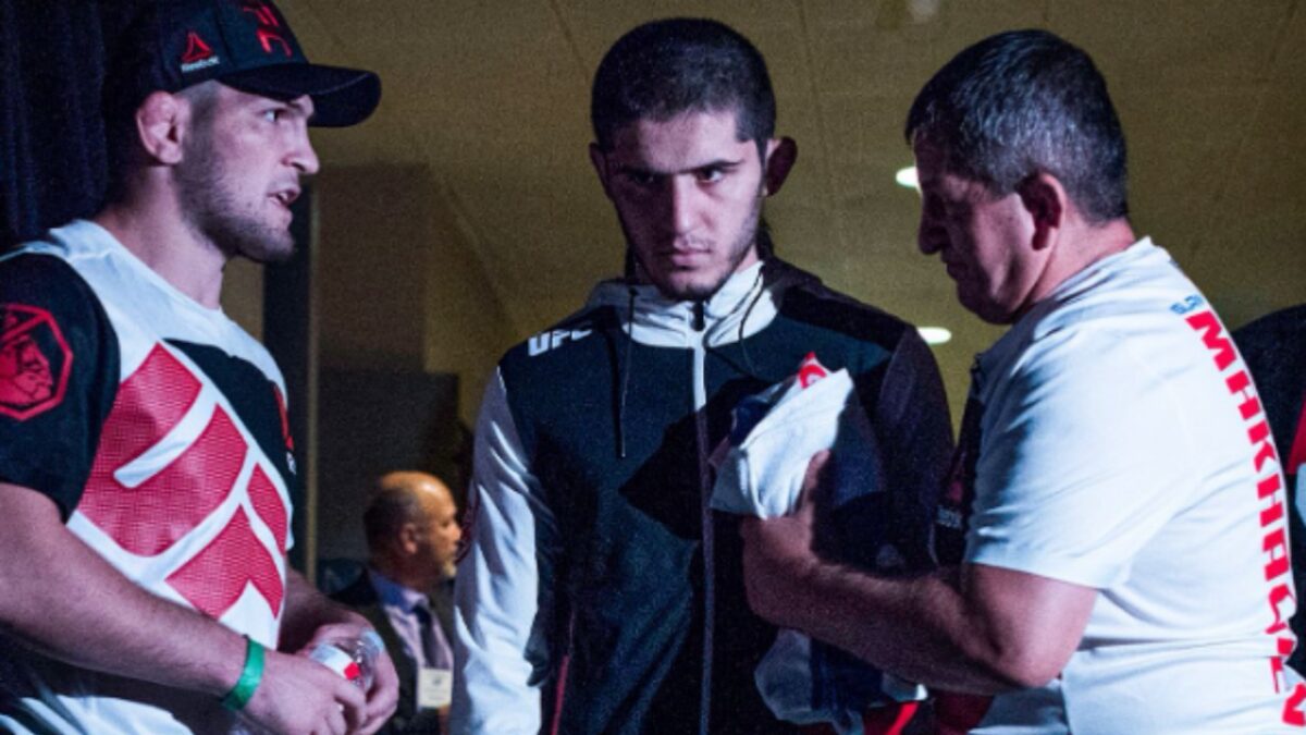Islam Makhachev Trolls Khabib Nurmagomedov for Making UFC 322 Camp a Nightmare 1 Islam Makhachev commends Abdulmanap Nurmagomedov