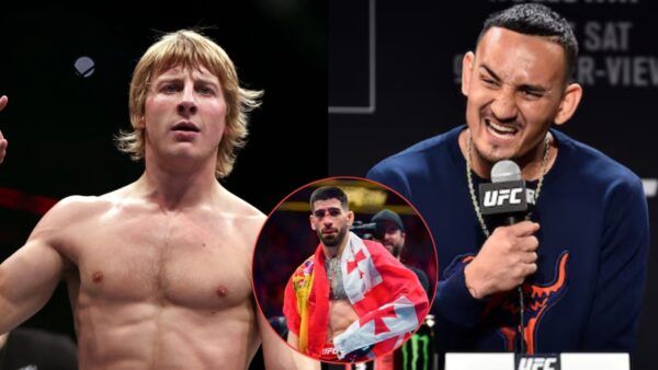 Max Holloway supports Paddy Pimblett for Ilia Topuria