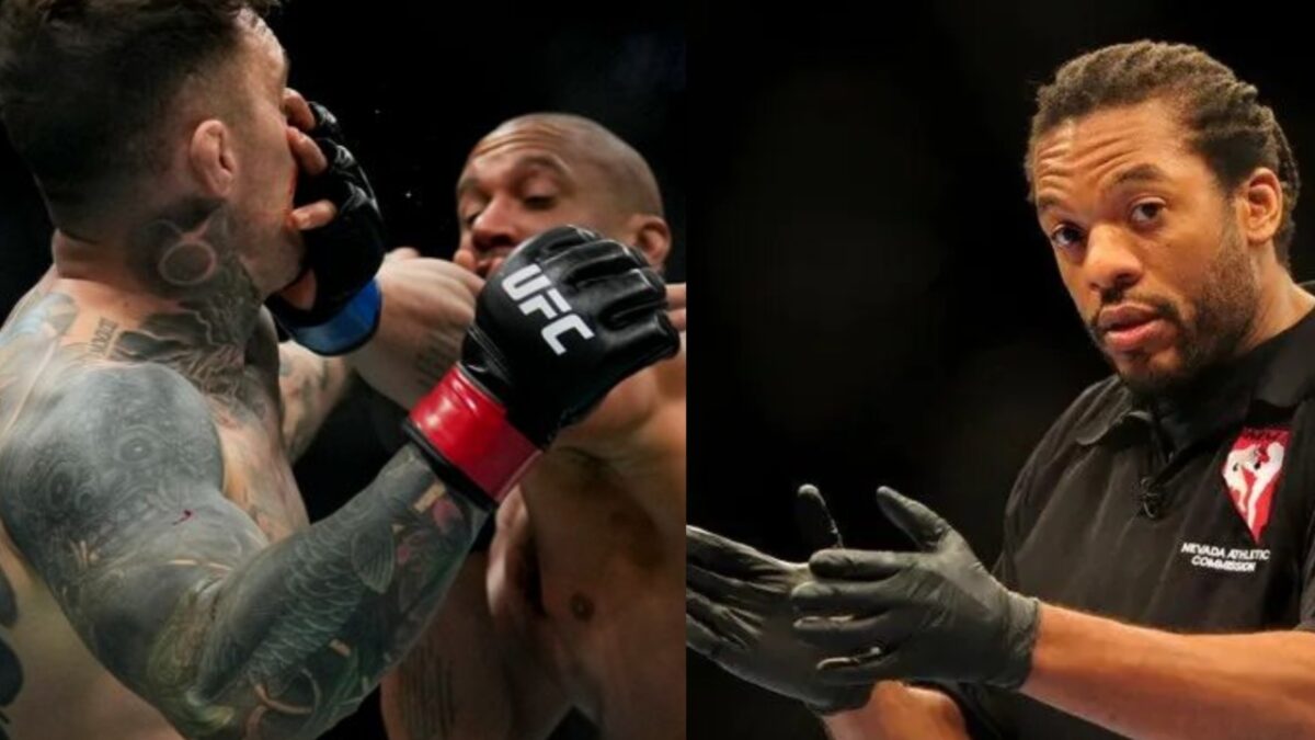 Herb Dean talks about intentional eye pokes in MMA