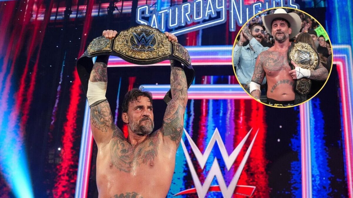 CM Punk met Post Malone at SNME