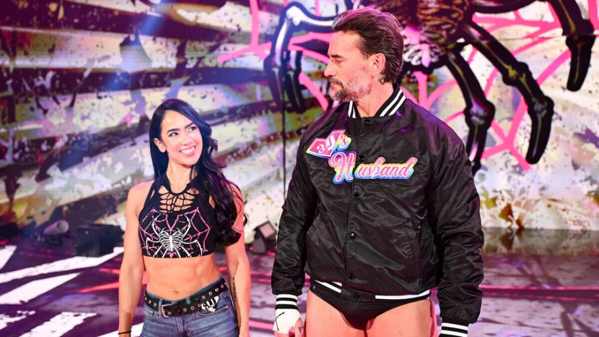 AJ Lee and CM Punk