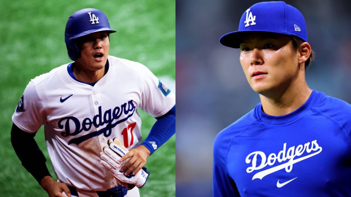 Shohei Ohtani and Yoshinobu Yamamoto