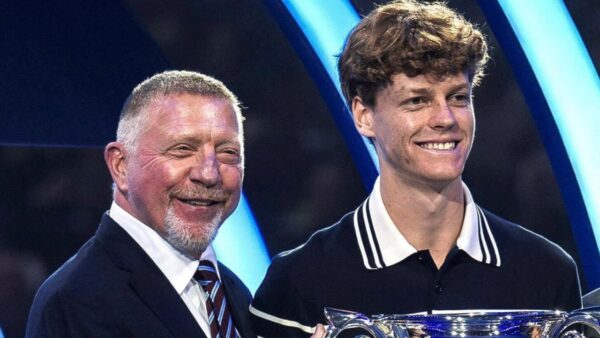 Boris Becker and Jannik Sinner