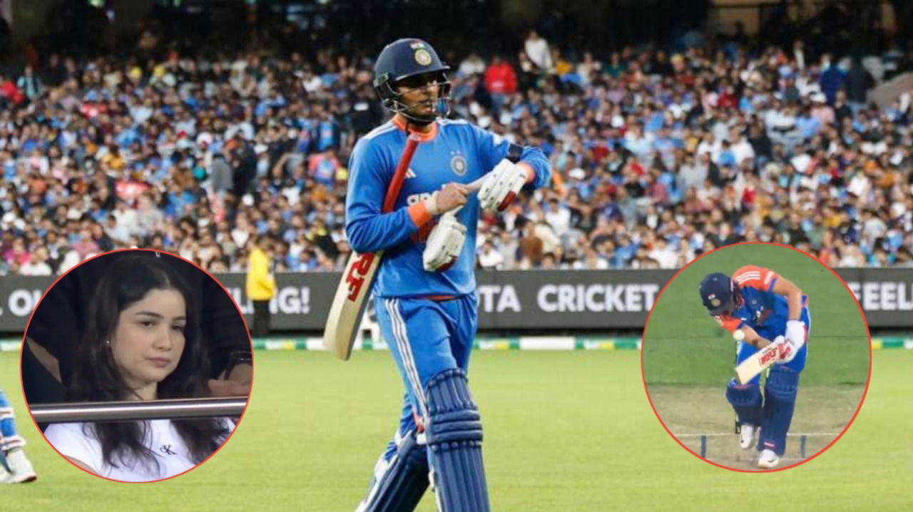 Rumored Girlfriend? Shubman Gill Fails on Australian Soil Once Again, This Time in Front of Sara Tendulkar at Hobart
