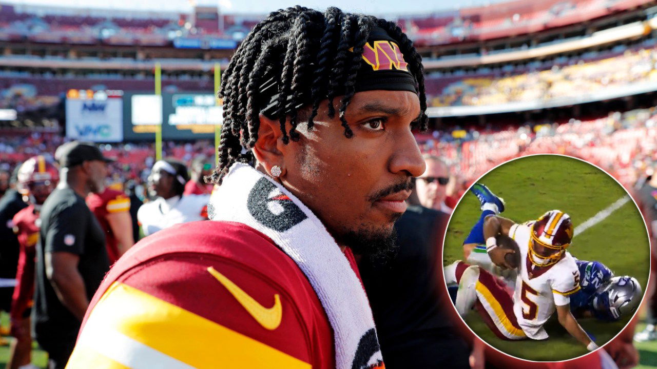 (Video) Jayden Daniels Suffers Brutal Elbow Injury in Blowout Loss, Fans Question Why He Was Still Playing Despite 31-Point Deficit