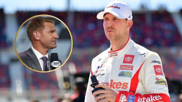 Clint Bowyer and Denny Hamlin