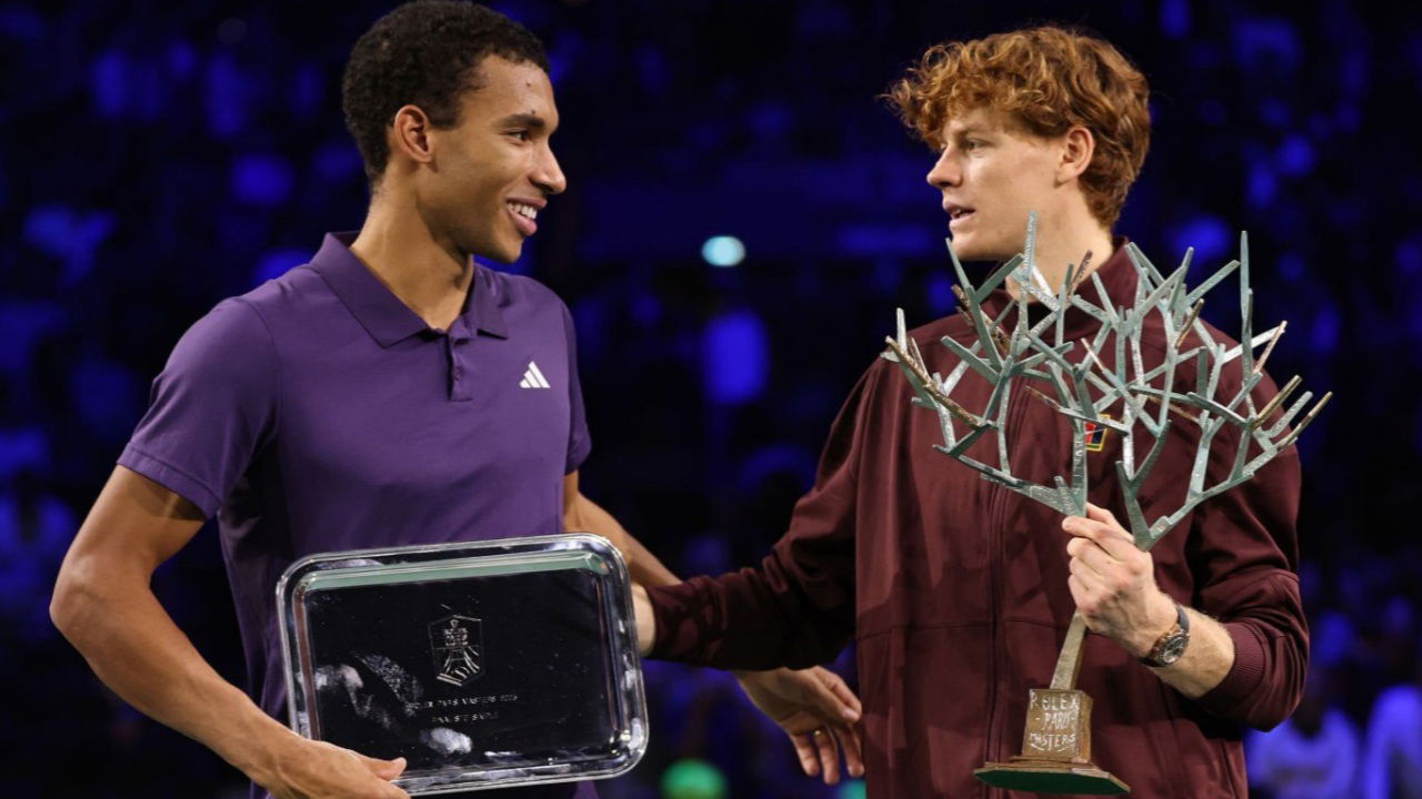 Felix Auger-Aliassime Convinced He’s ‘Getting Closer’ to Defeat Jannik Sinner After Paris Masters Final: “I Take My Hat Off to Him”