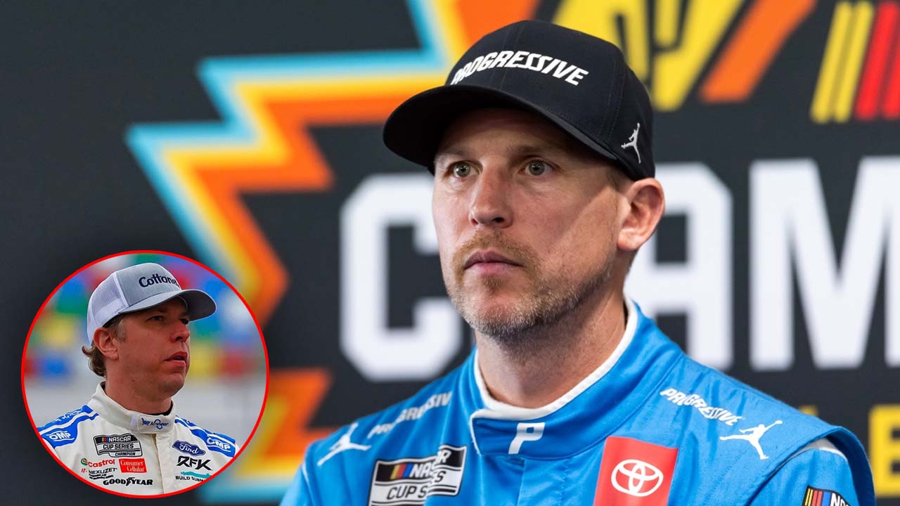 Brad Keselowski “Feels Bad for Denny Hamlin” but There is an asterisk