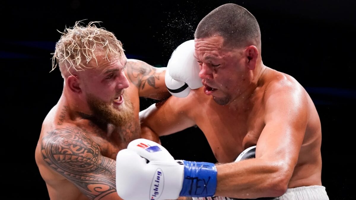 Jake Paul vs Nate Diaz