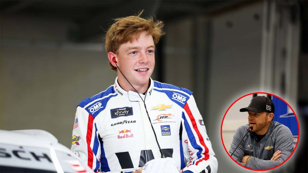Justin Marks Refuses to Rule Out Max Verstappen’s Potential NASCAR Debut in Project 91 Chevy 1 Connor Zilisch (via Getty), Justin Marks (via Matthew Pearce/Icon Sportswire)