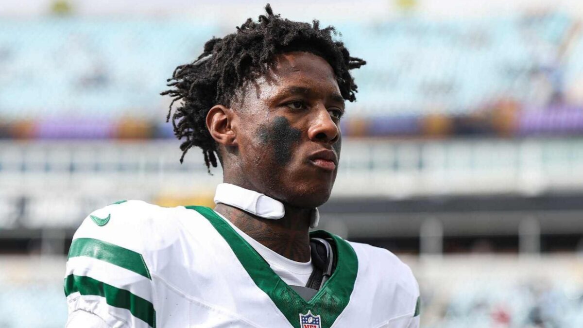 Sauce Gardner with the New York Jets