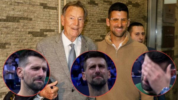 Novak Djokovic got emotional while remembering late mentor Nikola Pilic