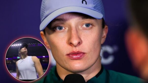 Iga Swiatek (via X/Iga daily/The Tennis Letter)