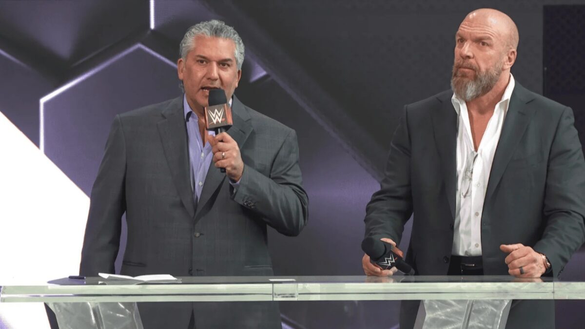 WWE President Nick Khan Aims to Remain Bullish on Ticket Prices Despite Widespread Backlash from Fans 1 Nick Khan and Triple H