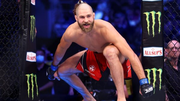 Jiri Prochazka entering the UFC Octagon