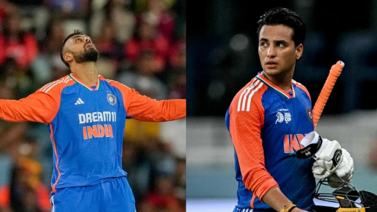 Varun Chakravarthy vs. Glenn Maxwell: Indian Spinner Dominates Aussie Hitter Yet Again for Sixth Time 1 Varun Chakravarthy and Abhishek Sharma